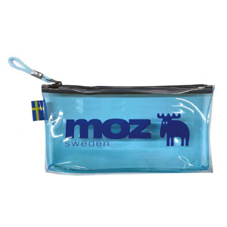 乐天商城 - MOZ クリアペンポーチ ライトブルー 835116