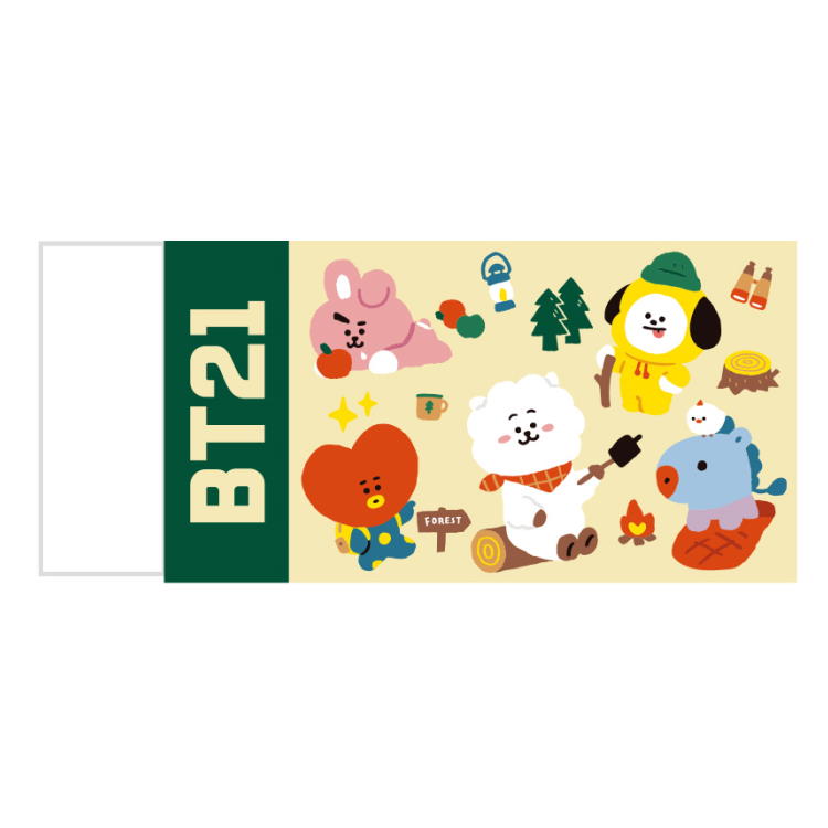 BT21 vX`bNSTHE GREEN PLANET