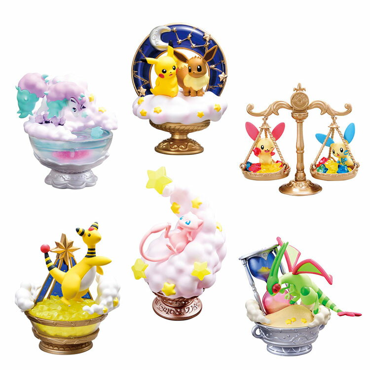 1box6個入り ポケットモンスター Starrium Series きらめく星のねがいごと ポケモングッズたんけんたい