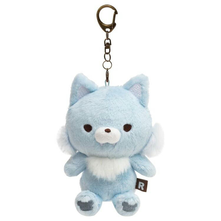 リラックマ おでかけぬいぐるみキーホルダー(アオイコオオカミ)★チャイロイコグマのぎゅ～っとぬいぐるみ★★いつでもいっしょ♪リラックマ★