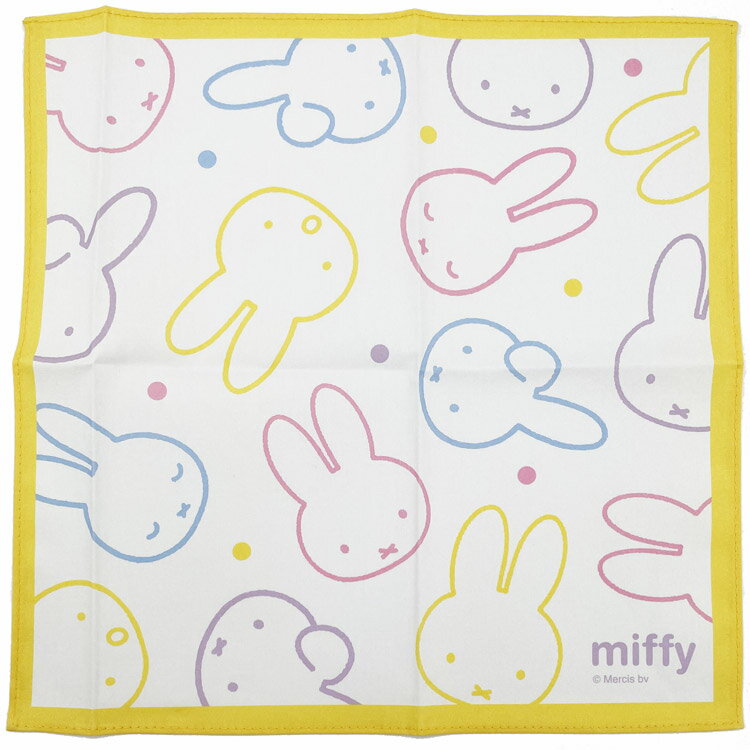 ミッフィー ハンカチーフ(パステルカラフル) [755268]