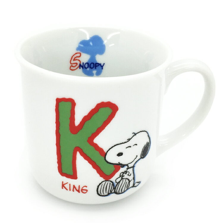 【スヌーピー】イニシャルマグ(K) [512853]
