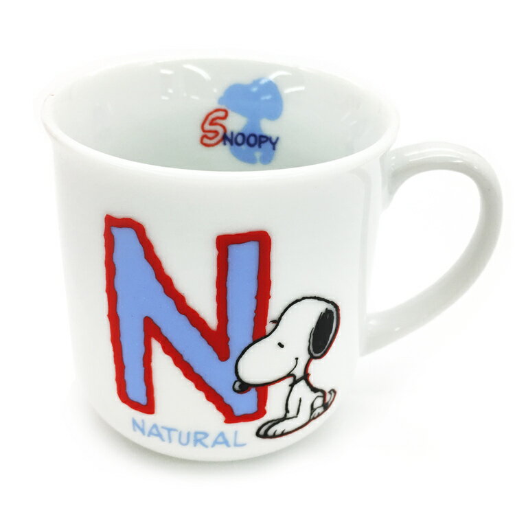 【スヌーピー】イニシャルマグ(N) [512884]