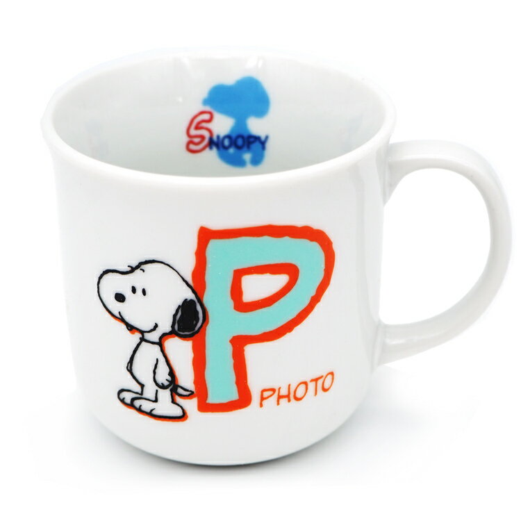 【スヌーピー】イニシャルマグ(P) [512907]