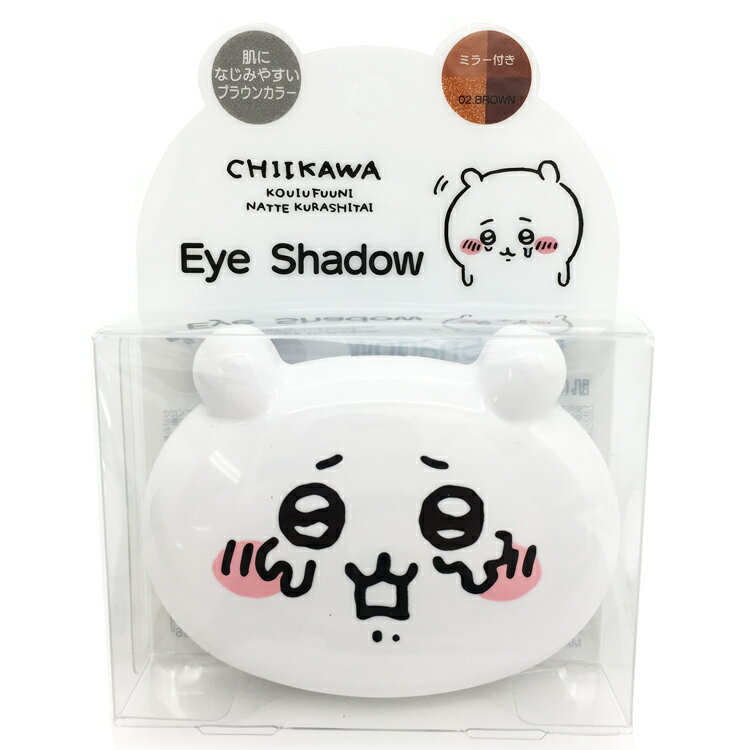 ちいかわ CWアイシャドウ 02.BROWN ナガノ SNS Twitter ツイッター なんか小さくてかわいいやつ アイシャドウ ブラウン 461466のサムネイル