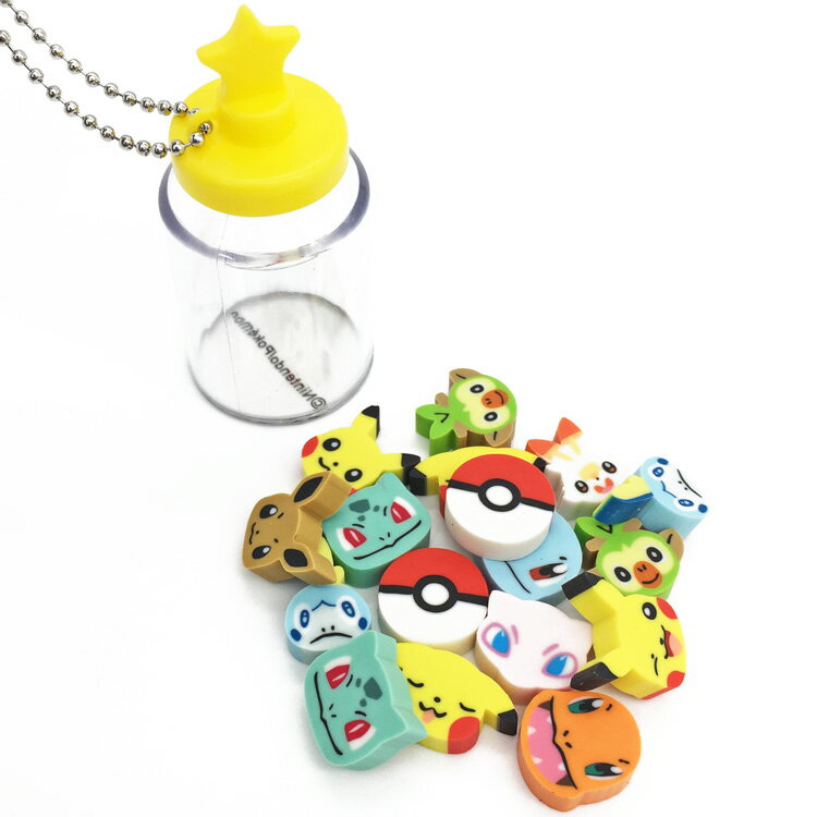 【柄はおまかせ】ポケットモンスター つめつめ消しゴム ポケモン 消しゴム けしごむ キャラクター グッズ かわいいのサムネイル