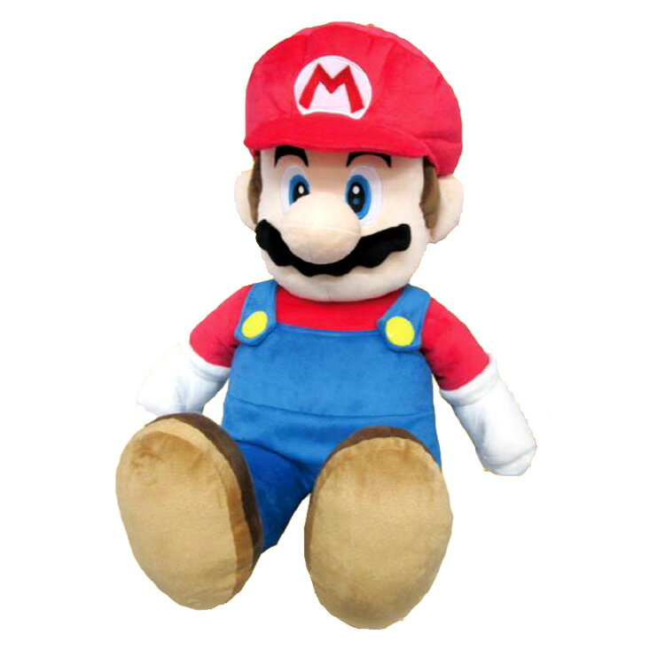 【送料無料】【スーパーマリオ】[AC41]ぬいぐるみ／L（マリオ）★オールスターコレクション★[530417]