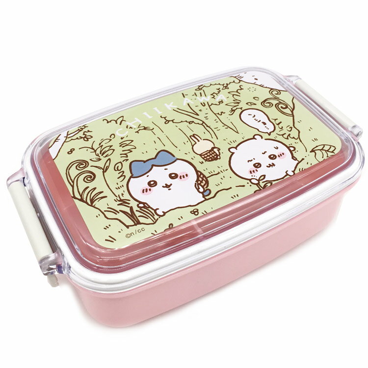 ちいかわ PL-1R ランチボックス仕切付 Twitter LINEスタンプ なんか小さくてかわいいやつ 弁当箱 1段 141799のサムネイル