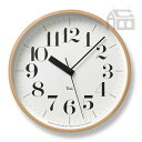 Lemnos Riki Clock レムノス リキ クロック RC WR20-02 WH 電波時計 掛け時計 かけ時計