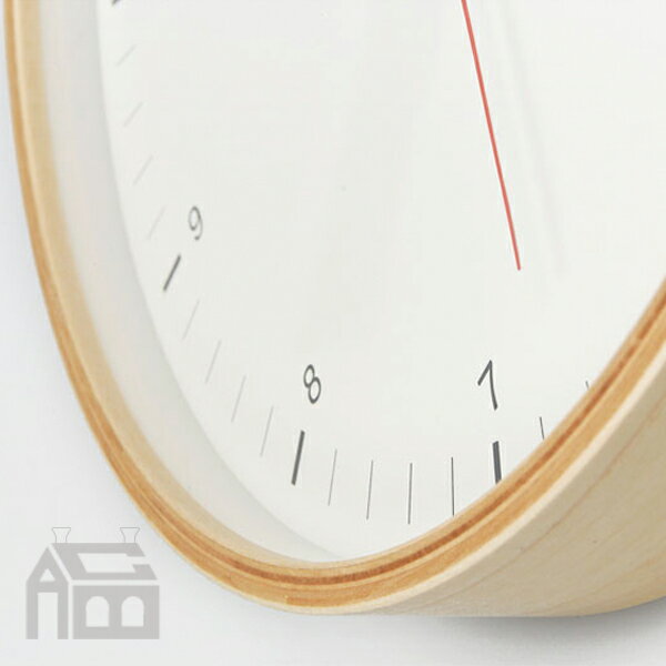 Lemnos レムノス Plywood clock T1-017(1) [2]