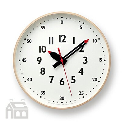 Lemnos fun pun clock M レムノス フンプンクロック YD14-08M 掛時計/掛け時計/かけ時計/壁掛け/北欧/おしゃれ/デザイン時計/インテリア時計