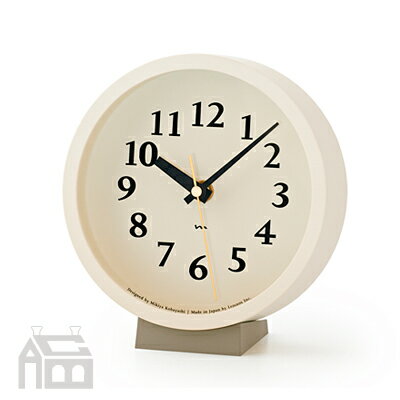 置き時計 Lemnos m clock レムノス エムクロック 電波時計 置時計/置き時計/おき時計/北欧