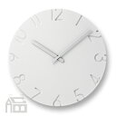 Lemnos CARVED NTL10-19 掛時計/壁掛け時計/かけ時計/北欧/ウォールクロック/壁時計/デザイン時計/インテリア時計