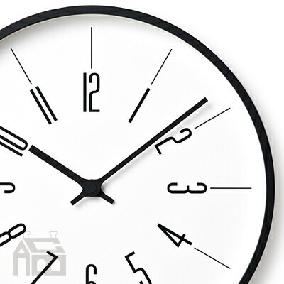 Lemnos 時計台の時計（直径約30cm） レムノス KK17-13 掛け時計/かけ時計
