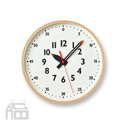 Lemnos fun pun clock S レムノス フンプンクロック YD14-08S 掛時計/掛け時計/かけ時計/壁掛け/北欧/おしゃれ/デザイン時計/インテリア時計