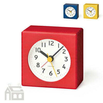 Lemnos farbe レムノス アラーム時計 PA18-02 置時計/置き時計/テーブルクロック/北欧/おしゃれ/デザイン時計/インテリア時計