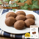 お米de安心 米粉のクッキー(チョコ味) [ 米粉 クッキー お菓子 スイーツ ギフト セット 米粉 非常食 長期保存 プレゼント 保存食 保存食セット 7年保...