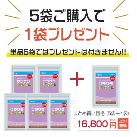 サラサラ生活 5袋＋1袋付 国産 送料無料 DHA EPA オメガ3脂肪酸 イチョウ葉 タマネギ皮 ナットウキナーゼ 血液 サラサラ コレステロール 中性脂肪 血圧 冷え 冷え性 むくみ サプリ