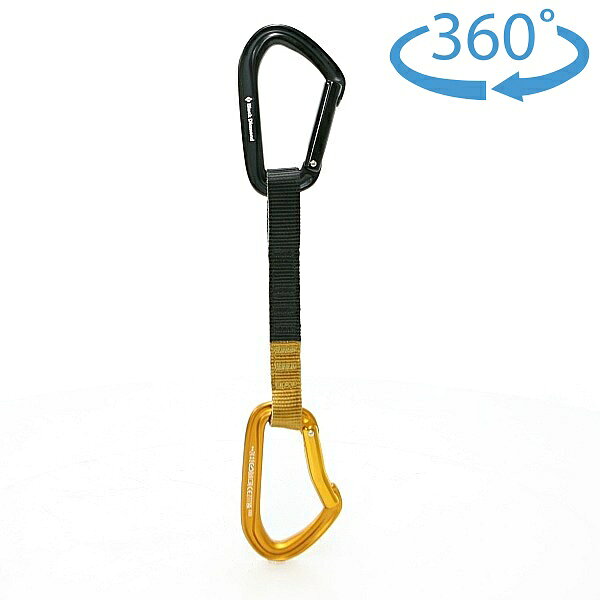 スリング長　16cm 重さ　108g（カタログ値）強度：24-8-8kN開口：22mm