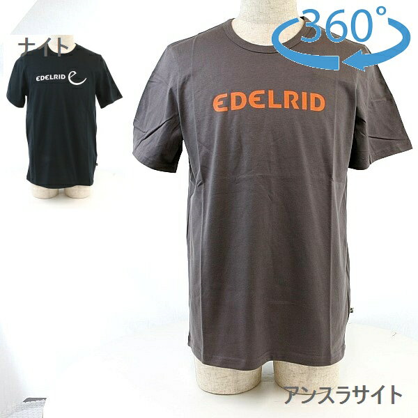 乐天商城 - エーデルリッド （Edelrid）　メンズ　コーポレートTシャツ　492370