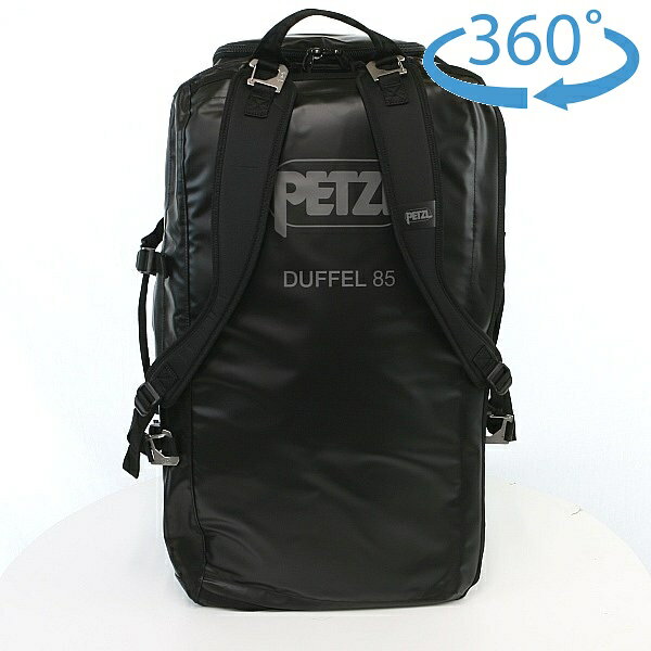 Rakuten - ペツル （Petzl）　ダッフル85　ブラック　S045AA03