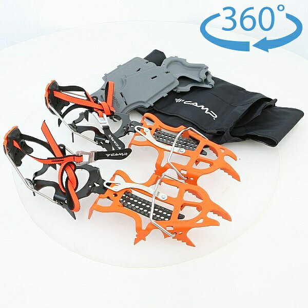 重さ：810g（ペア）適合ブーツサイズ：EU36-EU48オートマチックブーツに装着できます素材：クロモリスチール付属品：クランポンケース、アンチボット