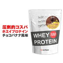 アルプロン WPC ホエイプロテイン チョコバナナ 1kg（約50食）プロテイン タンパク質 筋トレ ダイエット 筋トレ トレーニング 筋肉 部活 減量 学生