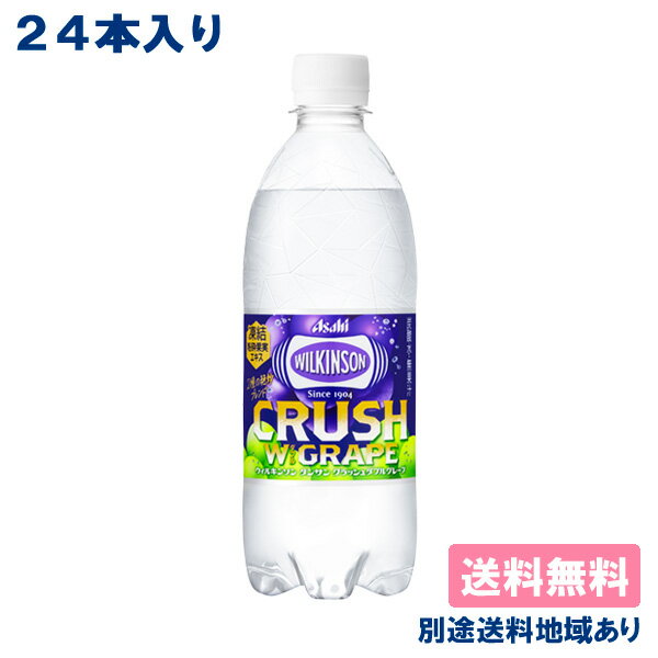 ウィルキンソン 炭酸 クラッシュダブルグレープ PET 500ml x 24本 ぶどう 葡萄