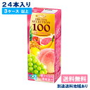 フルーツセレクション フルーツセブン100% 200ml x 24本 ミックスジュース 濃縮還元