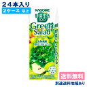 【2ケース以上送料無料】【カゴメ】 野菜生活100 グリーンサラダ 200ml x 24本【別途送料地域あり】食物繊維 鉄分 カルシウム