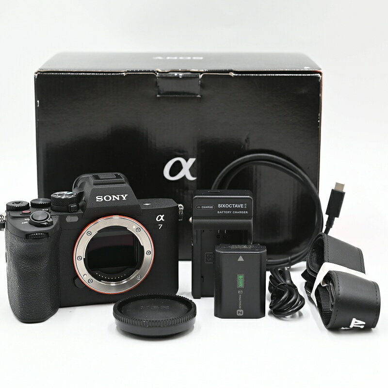 SONY ソニー ILCE-7M4 α7IV ミラーレス一眼カメラボディブラック(ショット数10枚)(35言語) ミラーレス一眼レフカメラ 【中古】