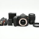 SONY ソニー デジタル一眼レフカメラ レンズキット α200 レンズキット ブラック DSLR-A200K デジタル一眼レフカメラ 【中古】