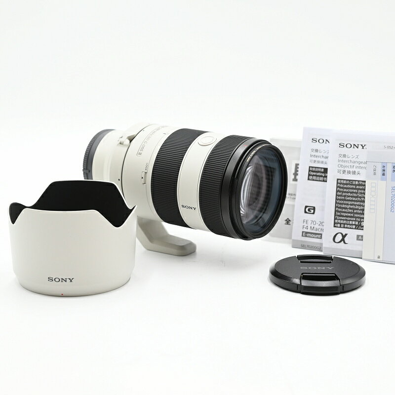 SONY ソニー 望遠ズームレンズ フルサイズ FE 70-20mm F/4 Macro G OSSII SEL70200G2 交換レンズ 【中古】