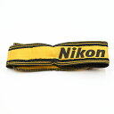 Nikon ニコン ショルダーストラップ ストラップ 黄 アクセサリー 【中古】