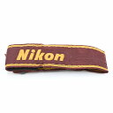 Nikon ニコン ストラップ えいじ×黄 アクセサリー 【中古】
