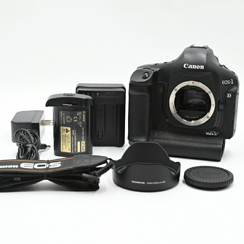 Canon キャノン EOS-1DMK3 EOS-1D MARK III デジタル一眼レフカメラ ボディ (ショット数:5005枚) デジタル一眼レフカメラ 【中古】