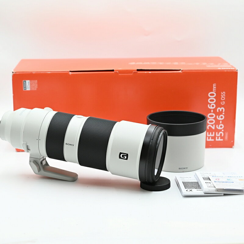 SONY ソニー FE 200-600mm F5.6-6.3 G OSS Gレンズ SEL200600G 交換レンズ 【中古】