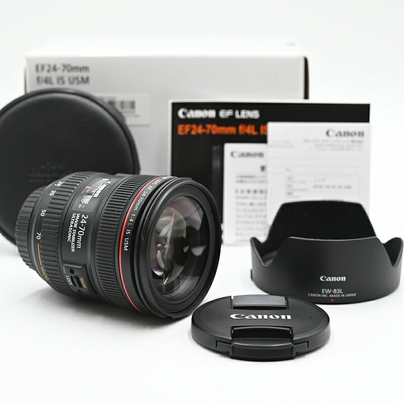 Canon キヤノン 標準ズームレンズ EF24-70mm F4 L IS USM フルサイズ対応 交換レンズ 【中古】