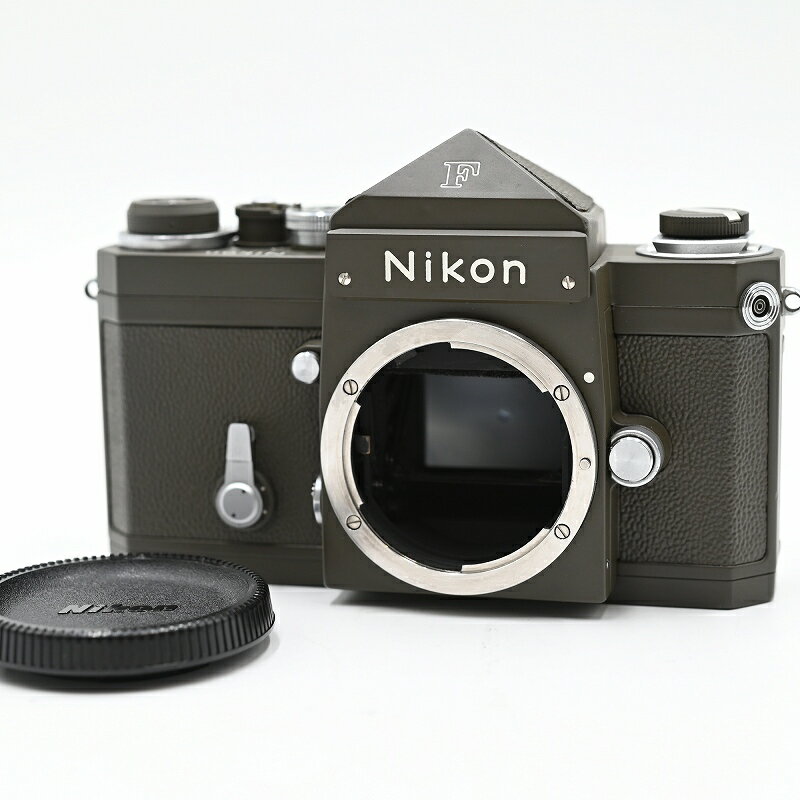 Nikon ニコン F アイレベル オリーブ 整備済み フィルムカメラ 【中古】
