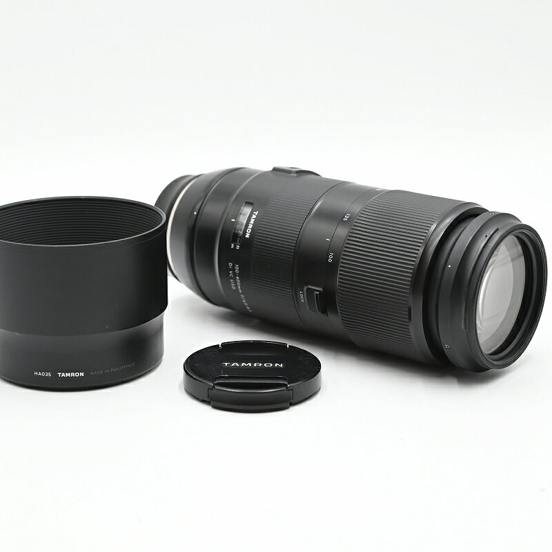 TAMRON タムロン 100-400mm F4.5-6.3 Di VC USD キヤノン マウント 交換レンズ 【中古】