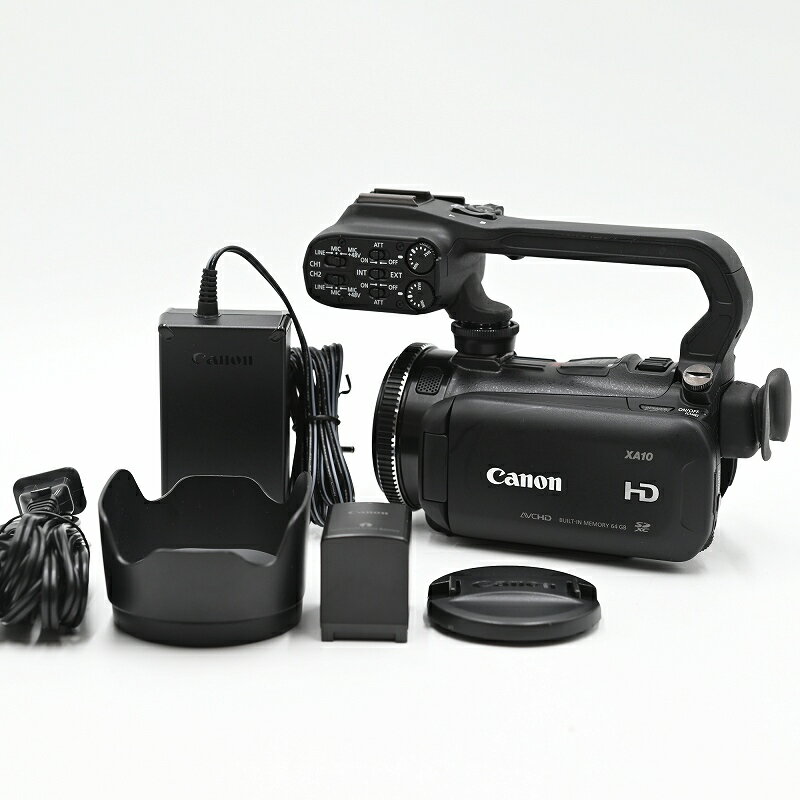 Canon キヤノン デジタルビデオカメラ XA10 ビデオカメラ 【中古】
