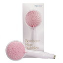 マイクロナノバブル シャワーヘッドアダプター付きAQBLAQUA BULLE Bonheur　white アクアビュル ボヌール節水　美容　温浴　保湿　消臭　日本製