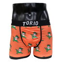 ★プレゼントにも最適★ TORIO/トリオ ボクサーパンツ パンツ メンズ コント 芸人 下着 ワニ 総柄 オシャレ かわいい プチギフト 誕生日プレゼント ツ...