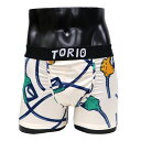 ★プレゼントにも最適★ TORIO/トリオ ボクサーパンツ パンツ メンズ コント 芸人 下着 ガソリン 総柄 オシャレ かわいい プチギフト 誕生日プレゼント...
