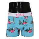 ★プレゼントにも最適★ TORIO/トリオ ボクサーパンツ パンツ メンズ コント 芸人 下着 ブタキノコ 総柄 オシャレ かわいい プチギフト 誕生日プレゼン...