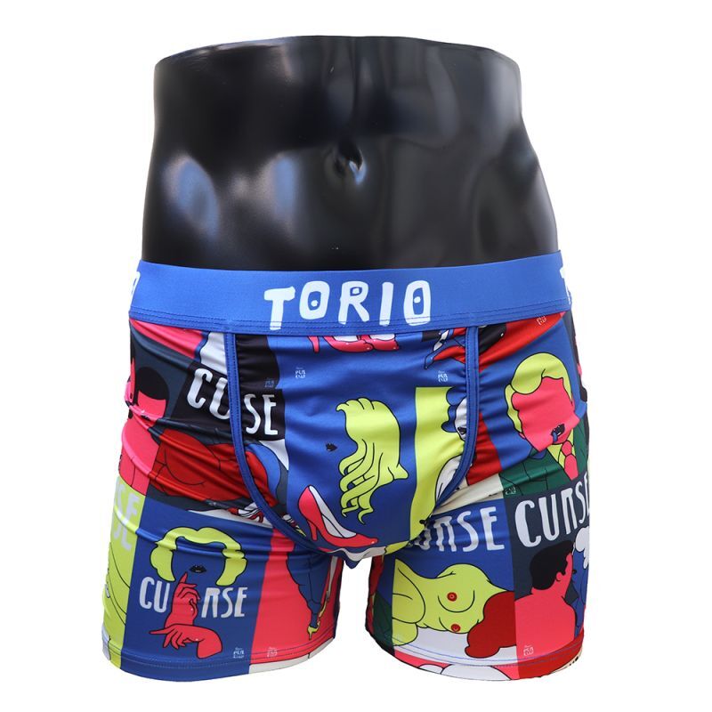 ★プレゼントにも最適★ TORIO/トリオ ボクサーパンツ パンツ メンズ コント 芸人 下着 マチュー 新 総柄..