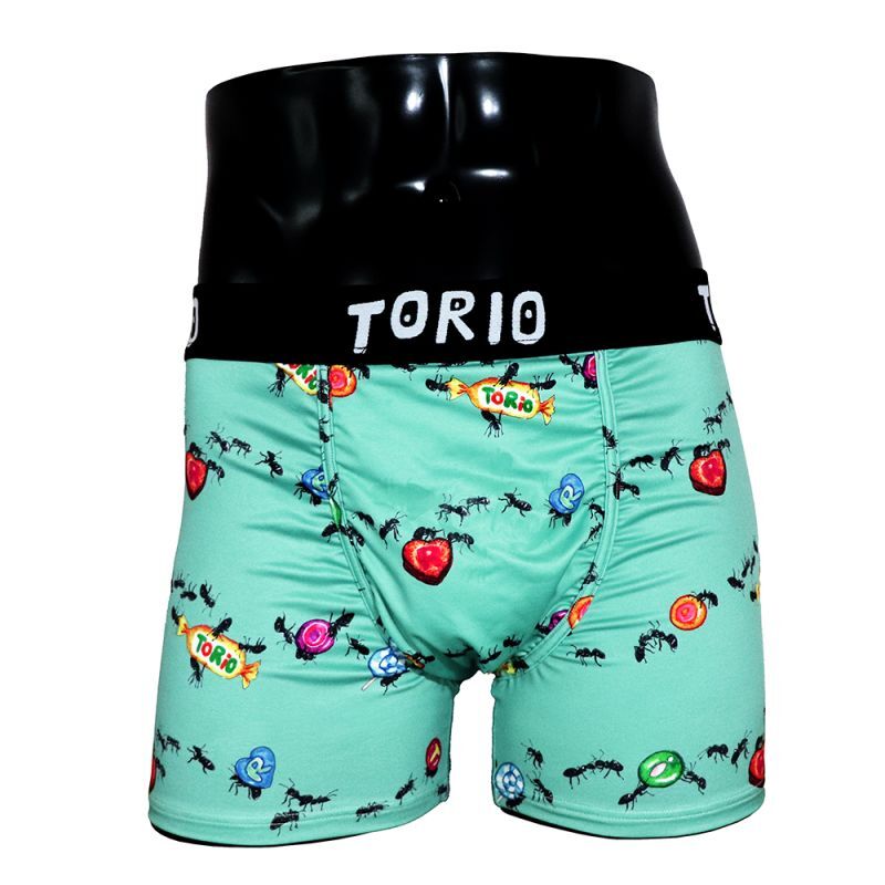★プレゼントにも最適★ TORIO/トリオ ボクサーパンツ パンツ メンズ 下着 総柄 オシャレ かわいい プチギフト 誕生日 プレゼント 彼氏 父 旦那 ギフト 送料無料 記念日 ありんこ 2301004