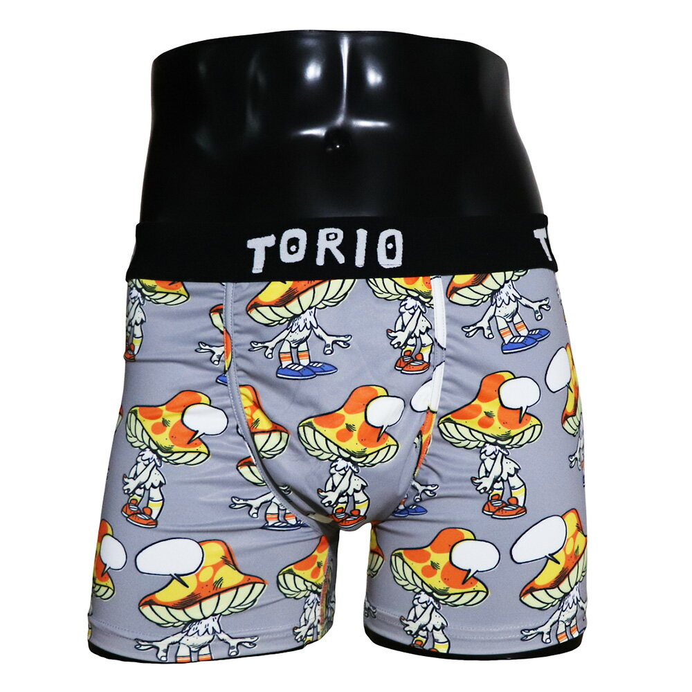 Rakuten - ★プレゼントにも最適★ TORIO/トリオ ボクサーパンツ パンツ メンズ コント 芸人 下着 CAB design 総柄 オシャレ かわいい プチギフト 誕生日プレゼント ツルツル 彼氏 父 旦那 ギフト 送料無料 記念日 2601002