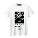 WORLD STANDARD Tシャツ ブランド メンズ レディース W.S ワールドスタンダード クルーネックプリントTシャツ モード MODE グラフィック モノトーン シルクスクリーン WSHT-024