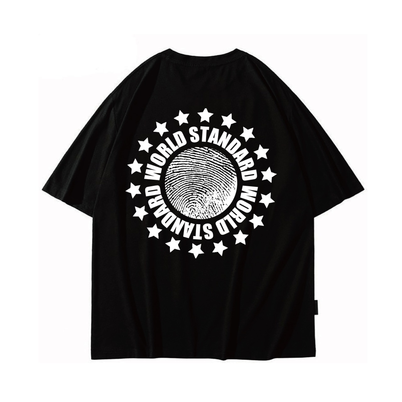 WORLD STANDARD Tシャツ ブランド メンズ レディース W.S ワールドスタンダード クルーネックプリントTシャツ モード MODE グラフィック モノトーン シルクスクリーン WSHT-057